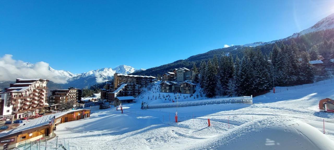 40M2 - Ski Aux Pieds - La Tania - Parking Couvert Eksteriør bilde